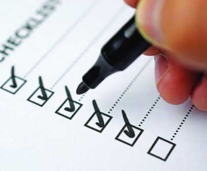 Checklist